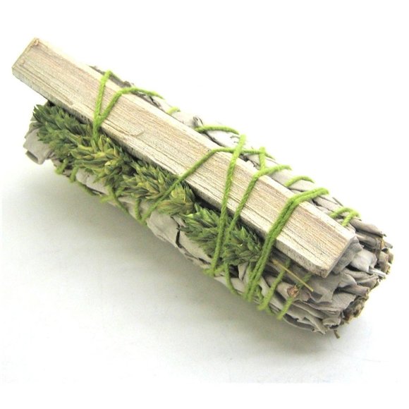 White Sage with Green Phalaris and Palo Lentisco - Picture 1 of 1